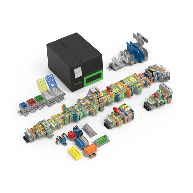 SUPU DIN-rail terminal blocks — representative product